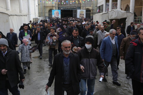 تصاویر / راهپیمایی نصرالهی و شکرانه پیروزی مقاومت در اصفهان