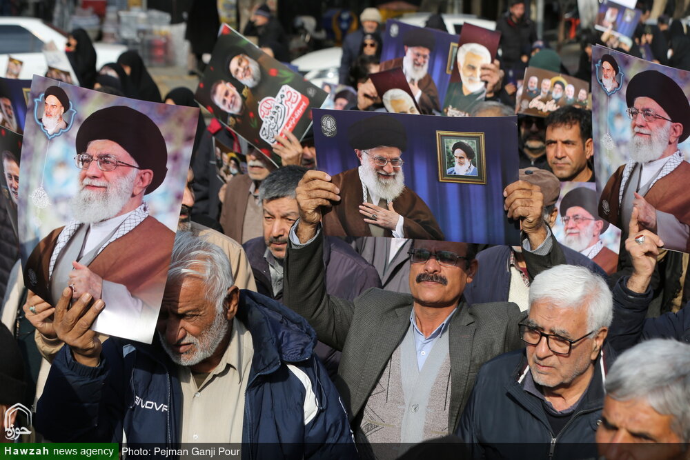 نغمه های پیروزی مردم اصفهان همصدا با دلهای غزه نواخته شد