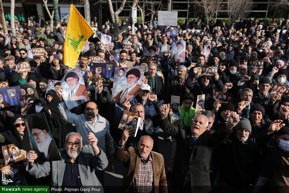 نغمه های پیروزی مردم اصفهان همصدا با دلهای غزه نواخته شد