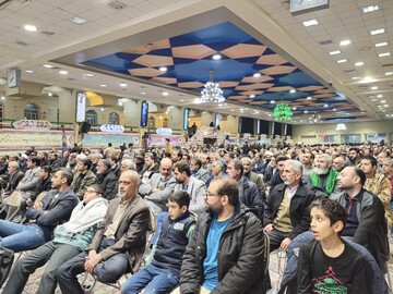 تصاویر/ بزرگداشت شهدای جبهه‌ مقاومت در گلزار شهدای قم