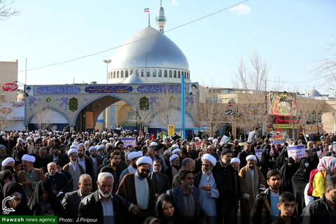 Photos/ Manifestation massive à Qom pour célébrer la victoire de la résistance palestinienne