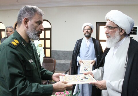 تصاویر/ نشست شورای سیاستگذاری بنیاد مهدویت بوشهر با امام جمعه