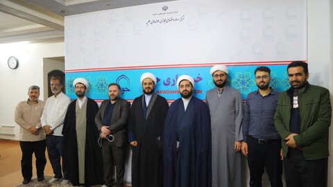 تصاویر/ بازدید مدیر حوزه علمیه استان مازندران از خبرگزاری رسمی حوزه