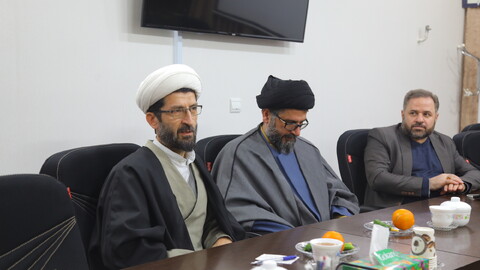 تصاویر/ دیدار مدیر حوزه علمیه استان مازندران با مسئول مرکز رسانه و فضای مجازی حوزه‌های علمیه