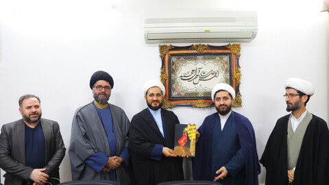تصاویر/ دیدار مدیر حوزه علمیه استان مازندران با مسئول مرکز رسانه و فضای مجازی حوزه‌های علمیه
