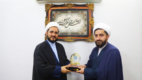 تصاویر/ دیدار مدیر حوزه علمیه استان مازندران با مسئول مرکز رسانه و فضای مجازی حوزه‌های علمیه