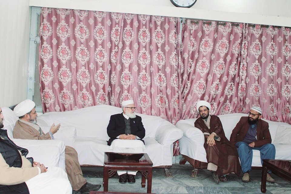 علامہ شبیر حسن میثمی سے لیاقت بلوچ کی ملاقات / ملکی و بین الاقوامی صورتحال پر تبادلۂ خیال