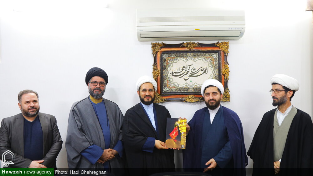 تصاویر/ بازدید مدیر حوزه علمیه استان مازندران از خبرگزاری رسمی حوزه