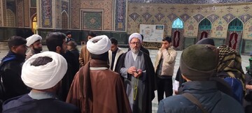 تصاویر/ اردوی زیارتی معرفتی مدرسه علمیه امام باقرالعلوم(ع) رامهرمز در مشهد مقدس