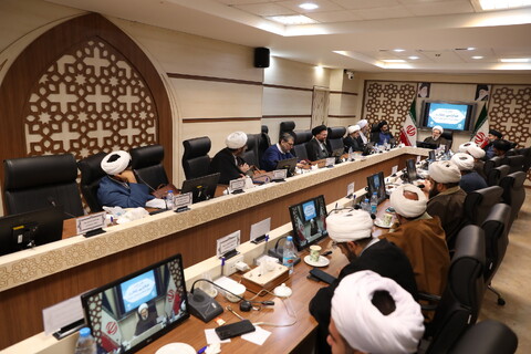 تصاویر/ اختتامیه اولین نشست هم اندیشی سالانه مسئولان و رابطان ارتباطات و بین الملل استانها