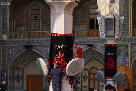 آستان مقدس علوی غرق در حزن در آستانه سالروز شهادت امام کاظم (ع)