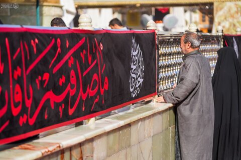 آستان مقدس علوی غرق در حزن در آستانه سالروز شهادت امام کاظم (ع)