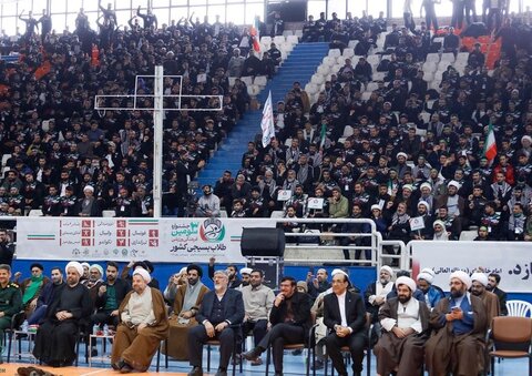 گزارش تصویری | مراسم افتتاحیه سومین جشنواره فرهنگی ورزشی طلاب بسیجی کشور