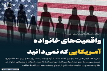 عکس نوشت| واقعیت‌های خانواده آمریکایی که نمی‌دانید