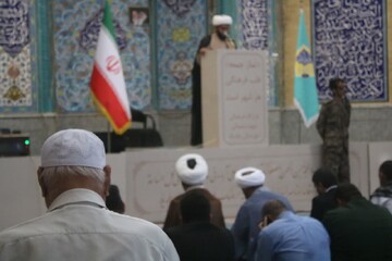 تصاویر/ نماز جمعه شهرستان جاسک