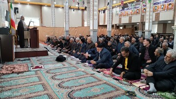 تصاویر/ آیین عبادی سیاسی نماز جمعه کشاورز