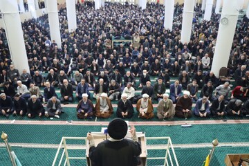 تصاویر / نماز جمعه شهرستان زنجان