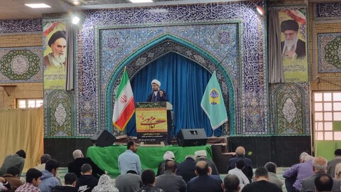 نماز جمعه گناوه به روایت تصویر