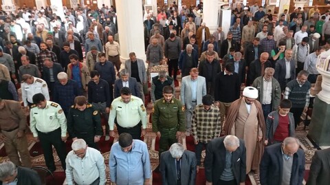 نماز جمعه برازجان به روایت تصویر