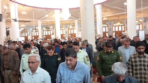 نماز جمعه برازجان به روایت تصویر