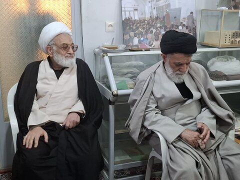 مراسم عزاداری شهادت امام موسی کاظم (ع) در بیت مرحوم آیت الله مدنی کاشانی