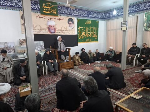 مراسم عزاداری شهادت امام موسی کاظم (ع) در بیت مرحوم آیت الله مدنی کاشانی