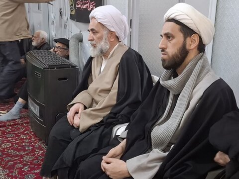 مراسم عزاداری شهادت امام موسی کاظم (ع) در بیت مرحوم آیت الله مدنی کاشانی