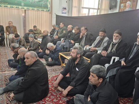 مراسم عزاداری شهادت امام موسی کاظم (ع) در بیت مرحوم آیت الله مدنی کاشانی