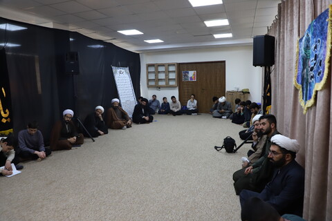 تصاویر/ مراسم عزاداری امام موسی کاظم (ع) در حوزه علمیه خاتم الانبیاء سنندج