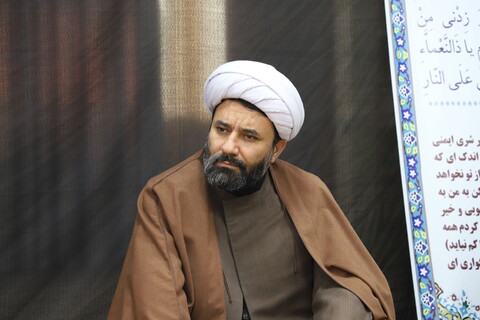 تصاویر/ مراسم عزاداری امام موسی کاظم (ع) در حوزه علمیه خاتم الانبیاء سنندج