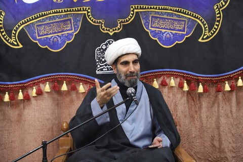 تصاویر/ مراسم عزاداری امام موسی کاظم (ع) در حوزه علمیه خاتم الانبیاء سنندج