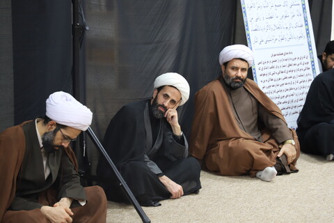 تصاویر/ مراسم عزاداری امام موسی کاظم (ع) در حوزه علمیه خاتم الانبیاء سنندج