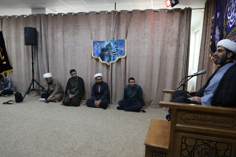 تصاویر/ مراسم عزاداری امام موسی کاظم (ع) در حوزه علمیه خاتم الانبیاء سنندج