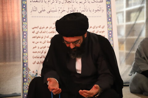 تصاویر/ مراسم عزاداری امام موسی کاظم (ع) در حوزه علمیه خاتم الانبیاء سنندج