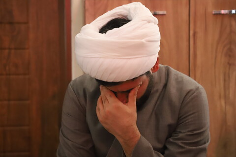 تصاویر/ مراسم عزاداری امام موسی کاظم (ع) در حوزه علمیه خاتم الانبیاء سنندج