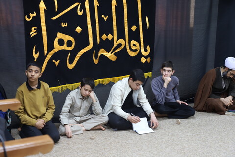 تصاویر/ مراسم عزاداری امام موسی کاظم (ع) در حوزه علمیه خاتم الانبیاء سنندج