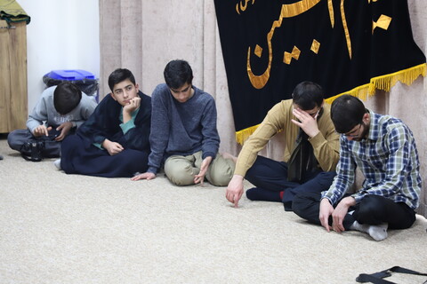 تصاویر/ مراسم عزاداری امام موسی کاظم (ع) در حوزه علمیه خاتم الانبیاء سنندج