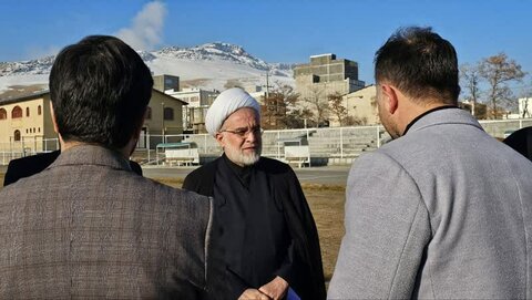 تصاویر/ بازدید حجت‌الاسلام والمسلمین پورذهبی از اداره ورزش و جوانان و کانون پرورش فکری کودکان و نوجوانان بیجار