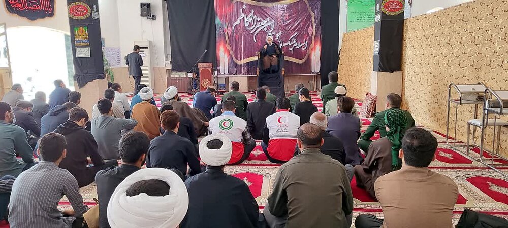 تصاویر/ مراسم شهادت امام کاظم(ع) در کنگان