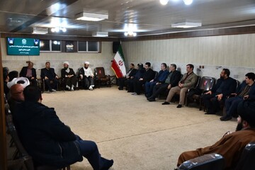 تصاویر/ جلسه شورای هماهنگی تبلیغات اسلامی شهرستان خوی