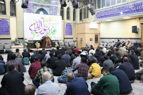 تصاویر/ مراسم جشن عید مبعث در مسجد جنرال ارومیه