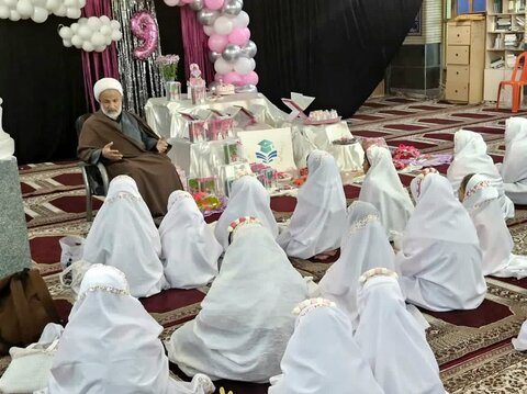 تصاویر/ جشن تکلیف دختران دانش آموز برازجان