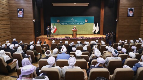 نشست صمیمی علمای اهل سنت کشور با رئیس مجلس شورای اسلامی