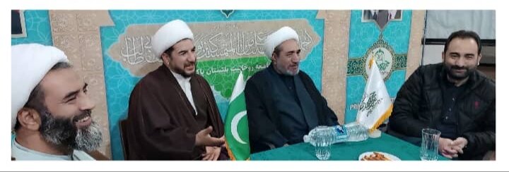 اپوزیشن لیڈر جی بی اسمبلی کاظم میثم کا قم میں جامعہ روحانیت بلتستان کے دفتر کا دورہ