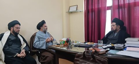 Rencontre avec le président du Conseil des oulémas de l'Inde