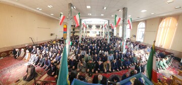 تصاویر/ آیین عبادی سیاسی نماز جمعه چایپاره