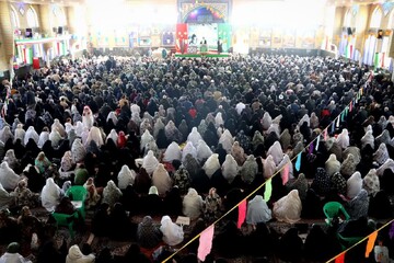 تصاویر/ اقامه نماز جمعه شهرستان سلماس