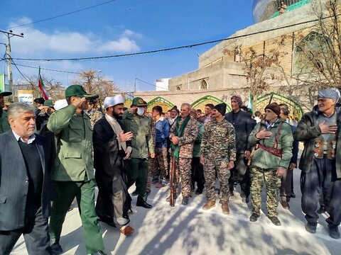 تصاویر رزمایش اقتدار بسیجیان دلفان 