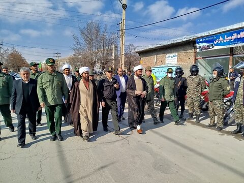 تصاویر رزمایش اقتدار بسیجیان دلفان 