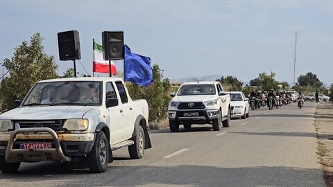 تصاویر/ رژه موتوری به مناسبت دوازده بهمن ماه جاسک